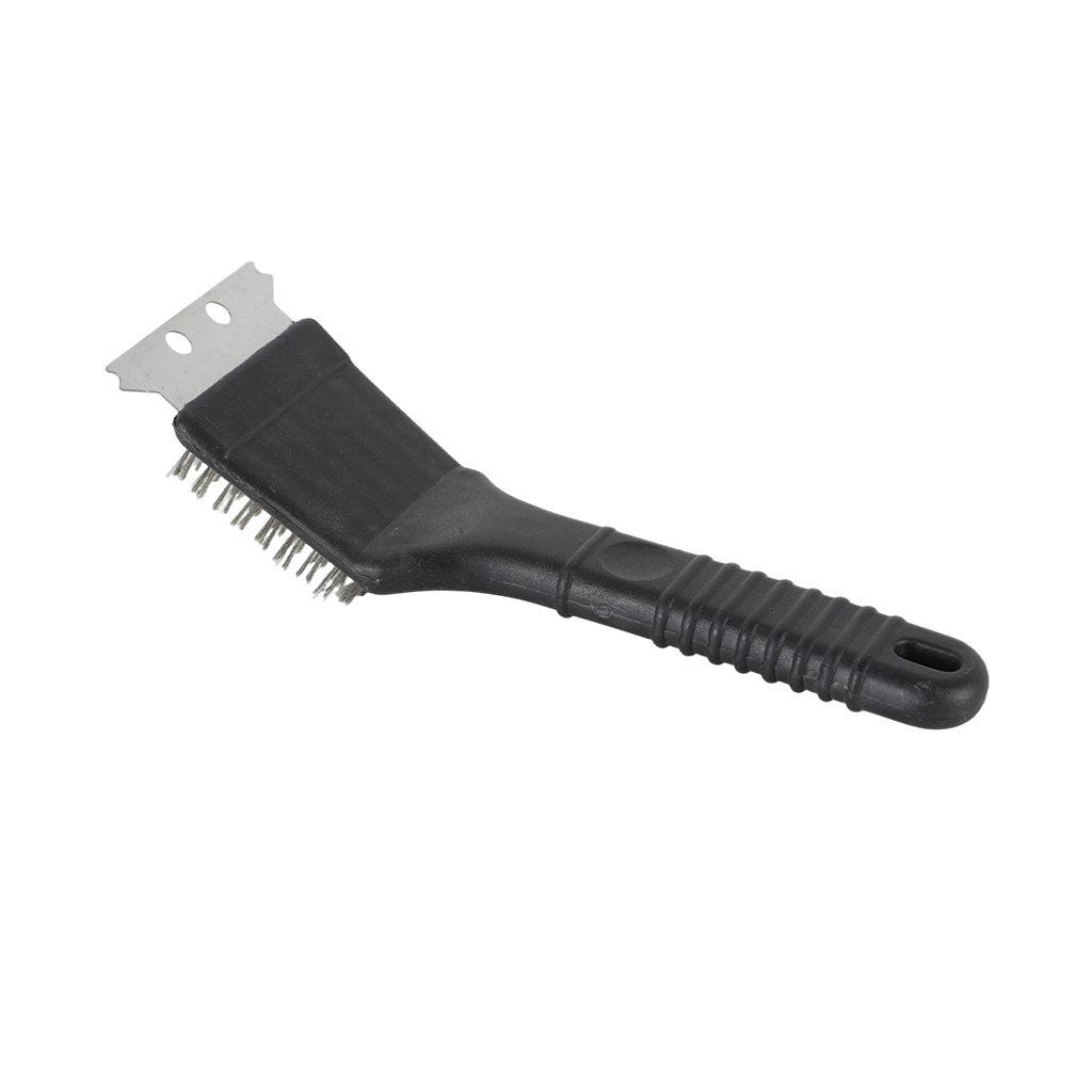 BBQ Grill Cleaning Brush With Metal Scraper