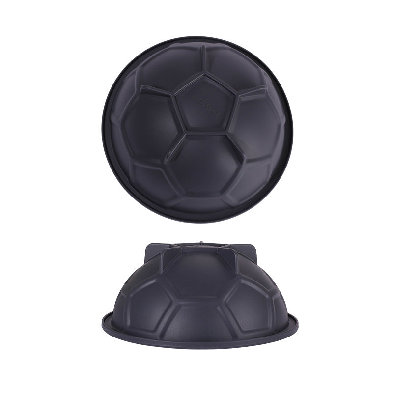 8 Inch Half-Sphere Soccer Ball Silicone Cake Mold