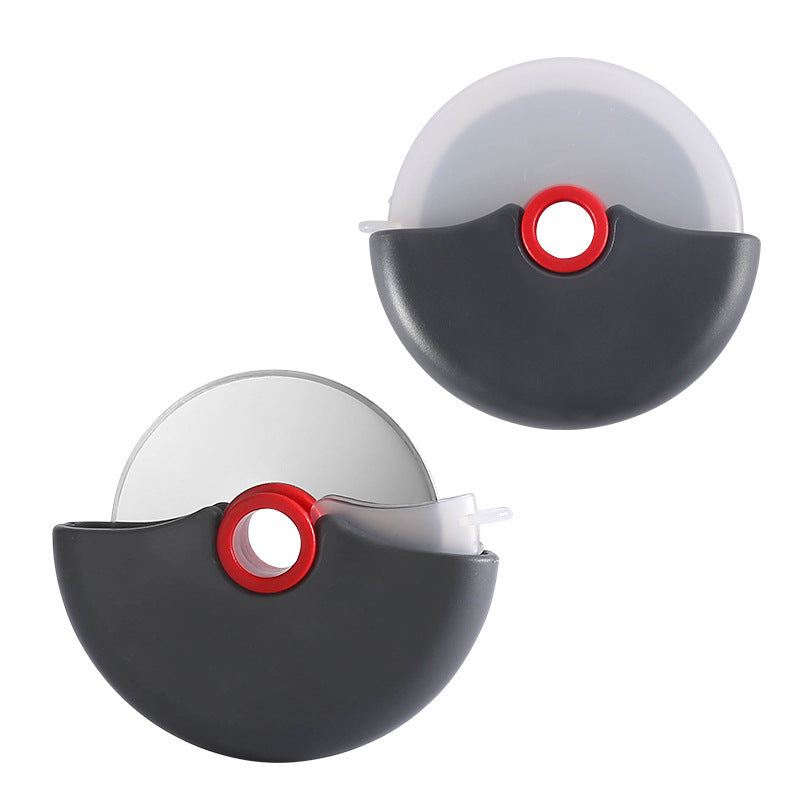 Rotary Pizza Cutter Wheel with Protective Cover