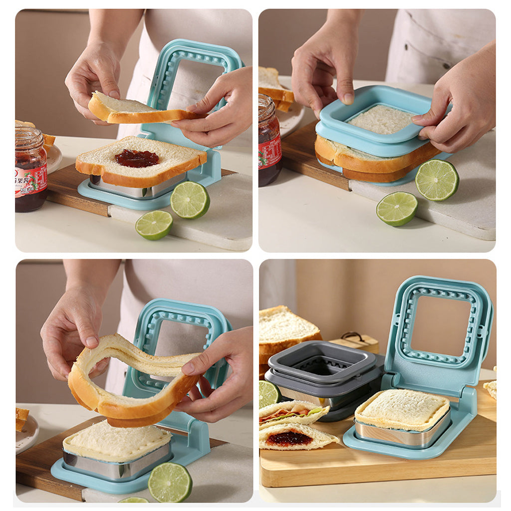 Square Sandwich Cutter And Sealer
