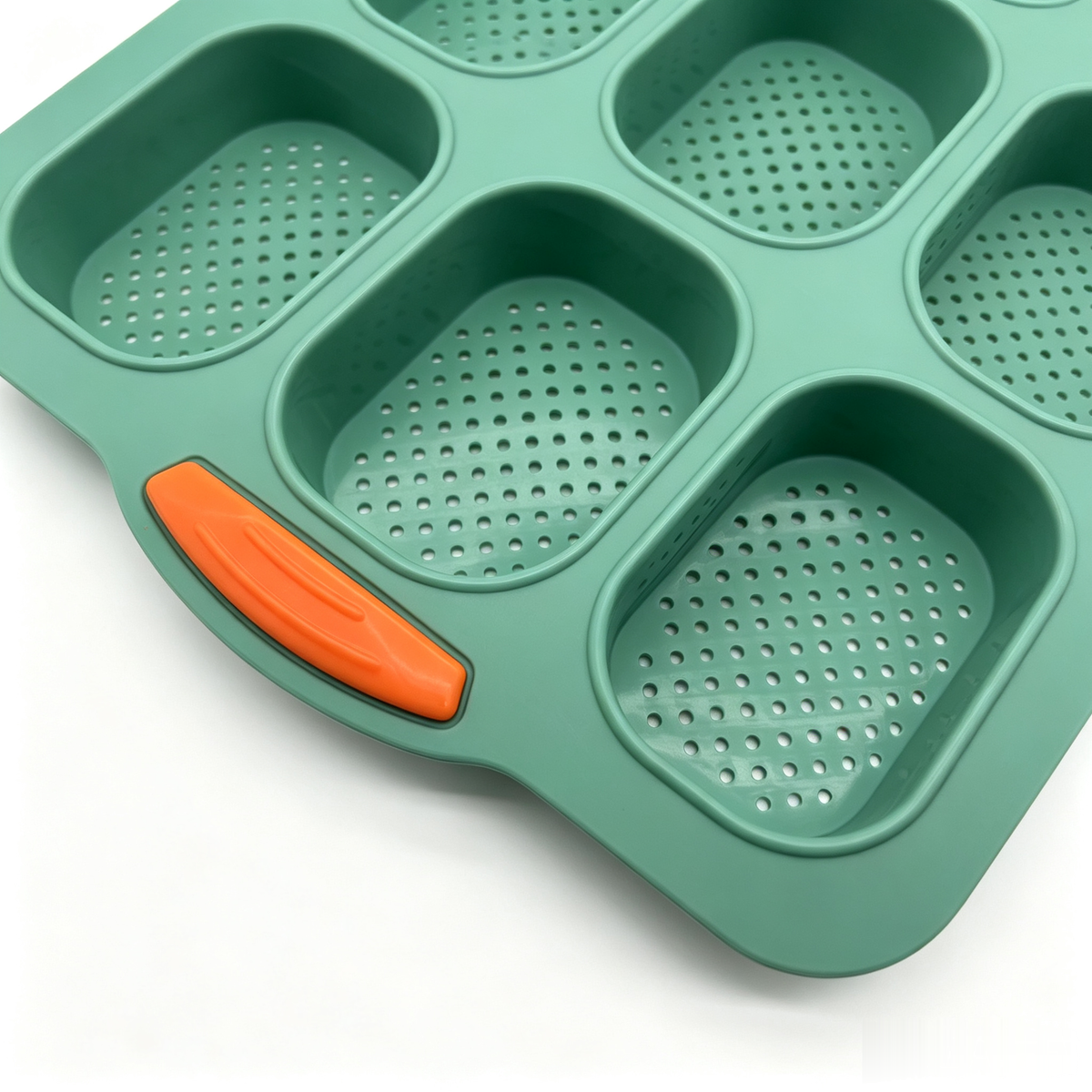 9-Cavity Silicone Mini Baguette Baking Mold