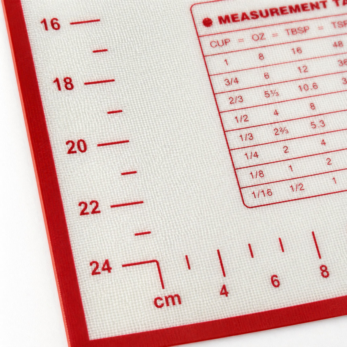 Silicone Baking Mat Dough Rolling Mat With Measurement Markings