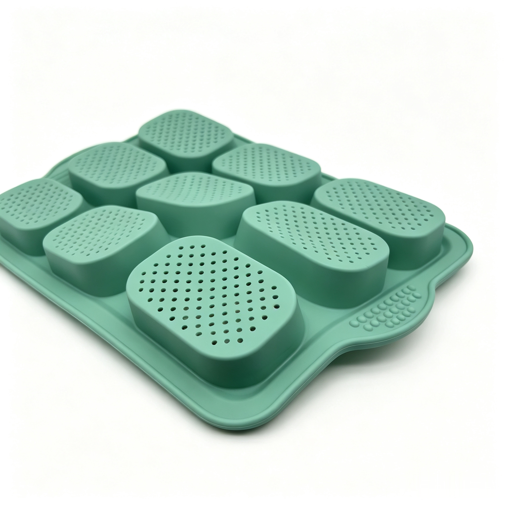9-Cavity Silicone Mini Baguette Baking Mold