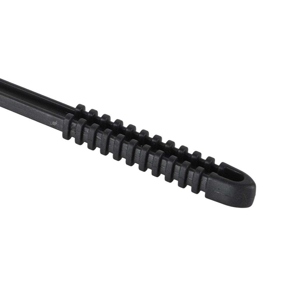 3-in-1 BBQ Grill Cleaning Brush with Wire Bristles, Scouring Pad & Metal Scraper