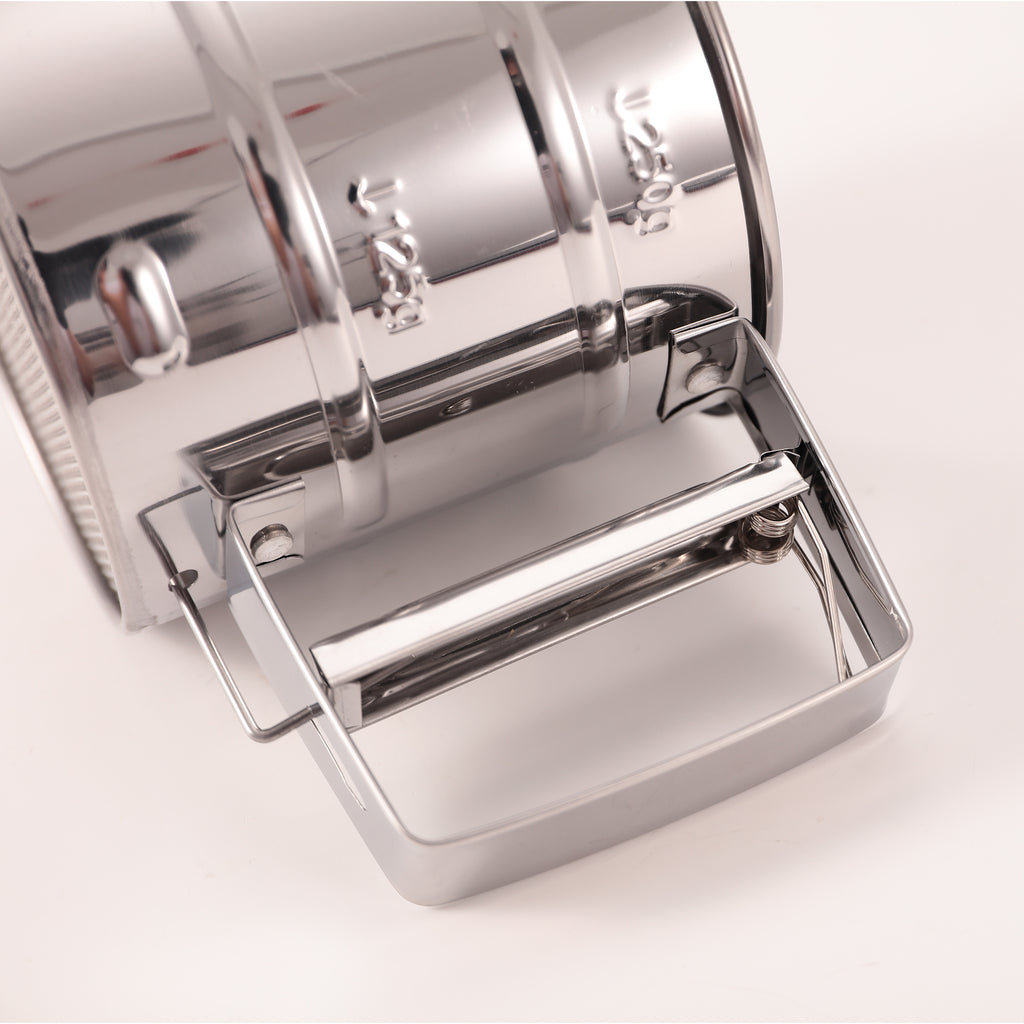 Stainless Steel Hand Press Flour Sifter